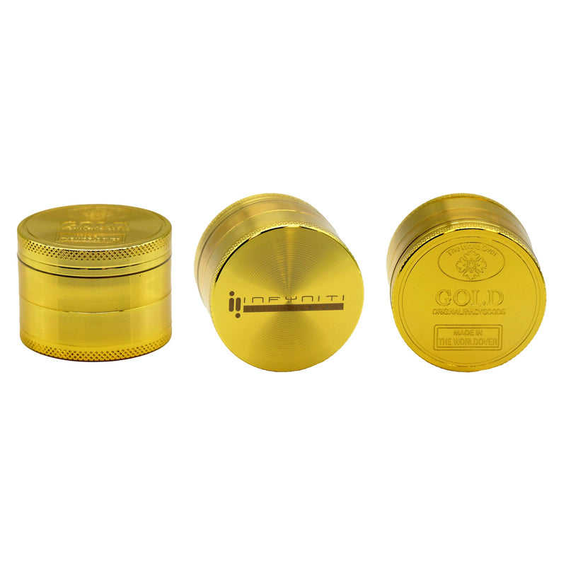 Gold Coin Grinder Infyniti Brand 50mm