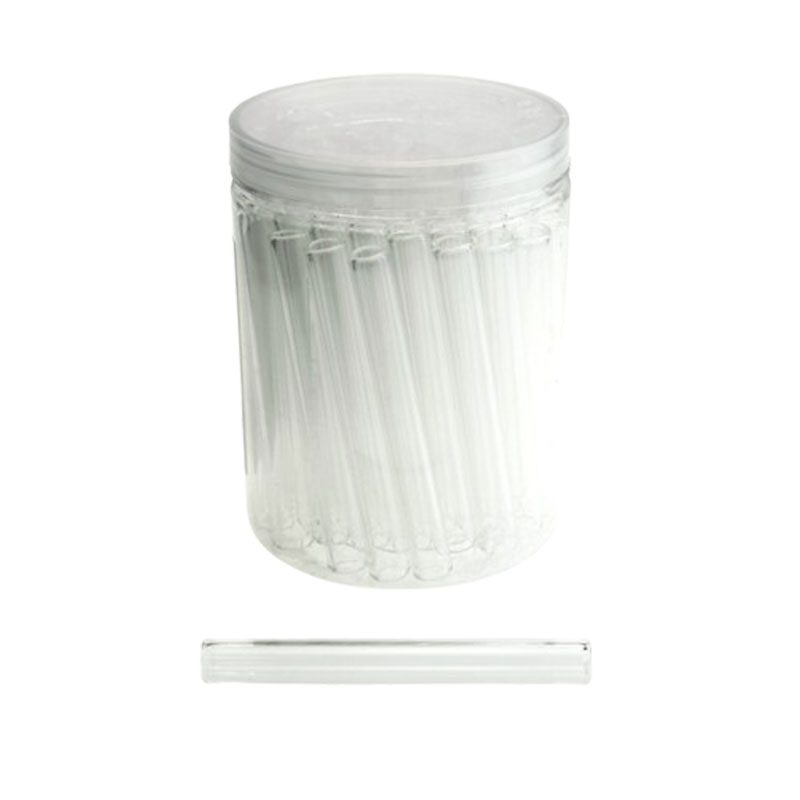 O 4″ Straight Glass Tubes with Jar [GT-M0001]