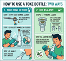O BT Buddy Glass Toke  Bottle