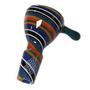 Karma | 14mm Reversal Ground Joint Glass Bowl (Rainbow) Bowl · Popper Maq Distributors Multicolor