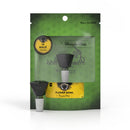 Honeybee Herb GLASS FLOWER BOWL (FB-4) Bowl · Banger · Oil Burner Honeybee Herb Black