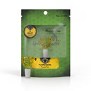 Honeybee Herb GLASS FLOWER BOWL (FB-4) Bowl · Banger · Oil Burner Honeybee Herb Yellow