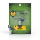 Honeybee Herb GLASS FLOWER BOWL (FB-5) Bowl · Banger · Oil Burner Honeybee Herb Blue