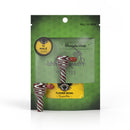 Honeybee Herb GLASS FLOWER BOWL (FB-7) Bowl · Banger · Oil Burner Honeybee Herb Red / White