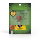 Honeybee Herb GLASS FLOWER BOWL (FB-8) Bowl · Banger · Oil Burner Honeybee Herb Red / White