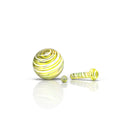 Honeybee Herb | GLASS MUSHROOM PILLAR TERP SET Cap · Dabber · Insert · Clip · Nail Honeybee Herb Yellow