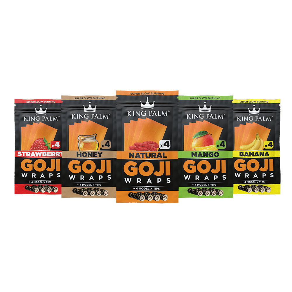 O King Palm | Goji Wrap Bundle 15 ct- Various Flavours