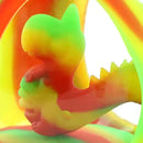 Gotoke | 4.4" YOSHI EGG SILICONE GLASS BUBBLER n Resin · Silicone · Plastic Bong Gotoke