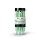 Blazy Susan | Green Cones Jar – (50 Count) Pre-rolled Cone (Bulk / Tower) Smoking Cat Distribution 1 1/4"