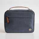 Herb & Mary | Smell Proof Accessories Storage Stash Case w/Integrated Combo Lock (Large) Pouch Herb & Mary Dark Grey (Blue)