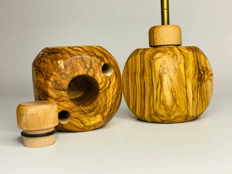 O Olive Wood Big Apple Dugout