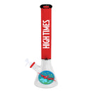 High Times - 16" Circled Plane Water Pipe, 8 Arm Tree Perk, Ice Catcher