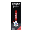 High Times - 16" Circled Plane Water Pipe, 8 Arm Tree Perk, Ice Catcher