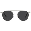 Premium K-Designed Sunglasses - Round B Sunglasses EyeEye Silver