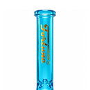 Fortune | 12" Full Color Hex Base Glass Water Pipe – 5mm Glass Bong Fortune