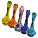 SC Pulsar 4.5" Melting Colour Fritted Handpipe ASSORTED Colours