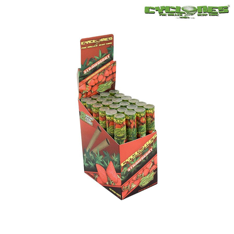 Cyclone Pre-Rolled Hemp Cones -Strawberry - Infyniti Scales