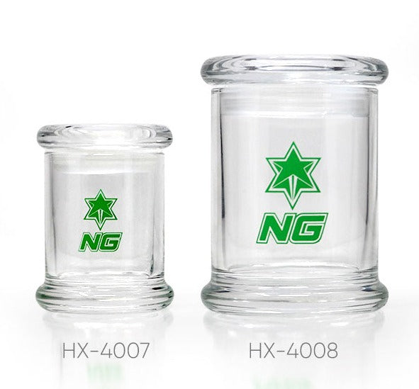 O NG - Airtight Cylinder Glass Jar
