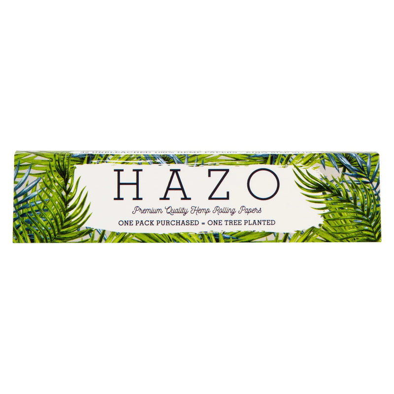 O  HAZO Hemp Rolling Papers | King Size Slim - Full Display of 50x Booklets | Plants 50 Trees!