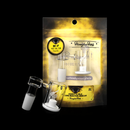 Honeybee Herb - HONEY & MILK CORE REACTOR SIDECAR QUARTZ BANGER - 90° DEGREE | YL Bowl · Banger · Oil Burner Honeybee Herb 10 mm Male