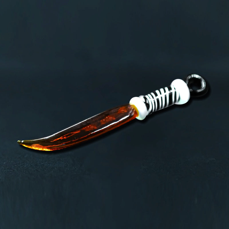 Honeybee Herb - GLASS SWORD DAB TOOL-Amber - One Wholesale