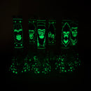 14" 7mm Gorilla Designs Glow In The Dark Beaker Bong – In the Box [FT1892ATS] Glass Bong LEHIGH WHOLESALE