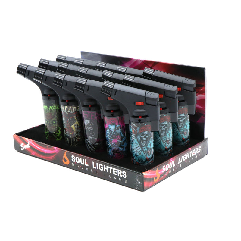 Soul - Colorful Torch Grim Reaper Design