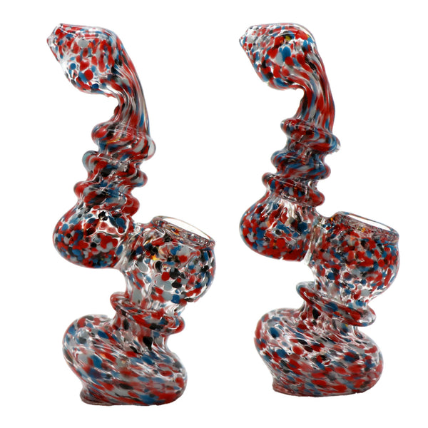 7" Frit Assorted Bubbler