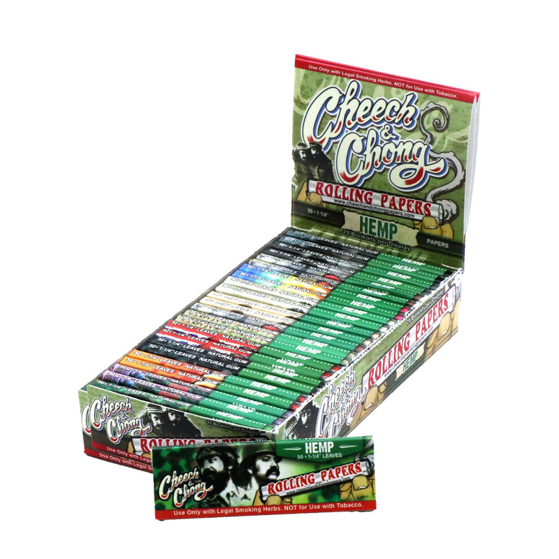 Cheech & Chong Rolling Hemp Papers 1 1/4"