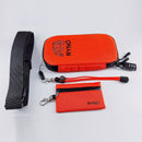 RYNO Smell Proof Bag W/Combo Lock + Shoulder & Wrist Straps Pouch RYNO BAG Orange