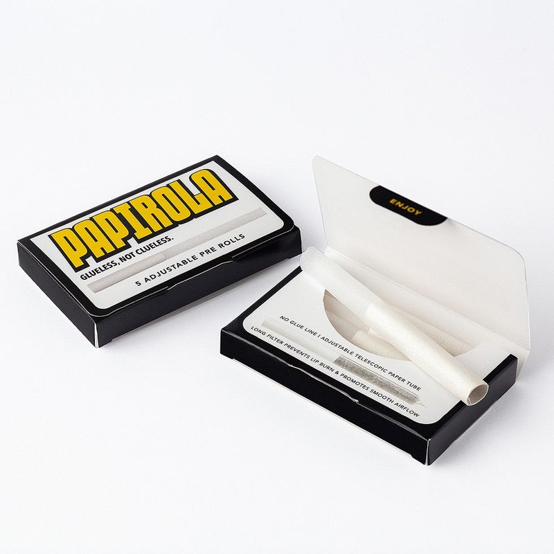 O PAPIROLATUBE - Adjustable Pre-rolled paper tubes Box