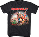 Iron Maiden | "The Trooper" Men's T-Shirt Black - Officially Licensed Short Sleeve Philcos Medium