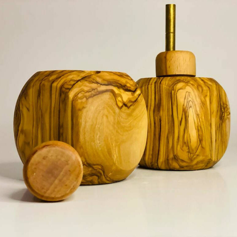 O Olive Wood Big Apple Dugout