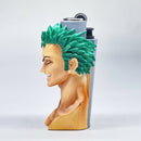ONE PIECE Zoro Character 3D Lighter Case for Mini Clipper Lighter Accessory MAD LIGHTER SHOP