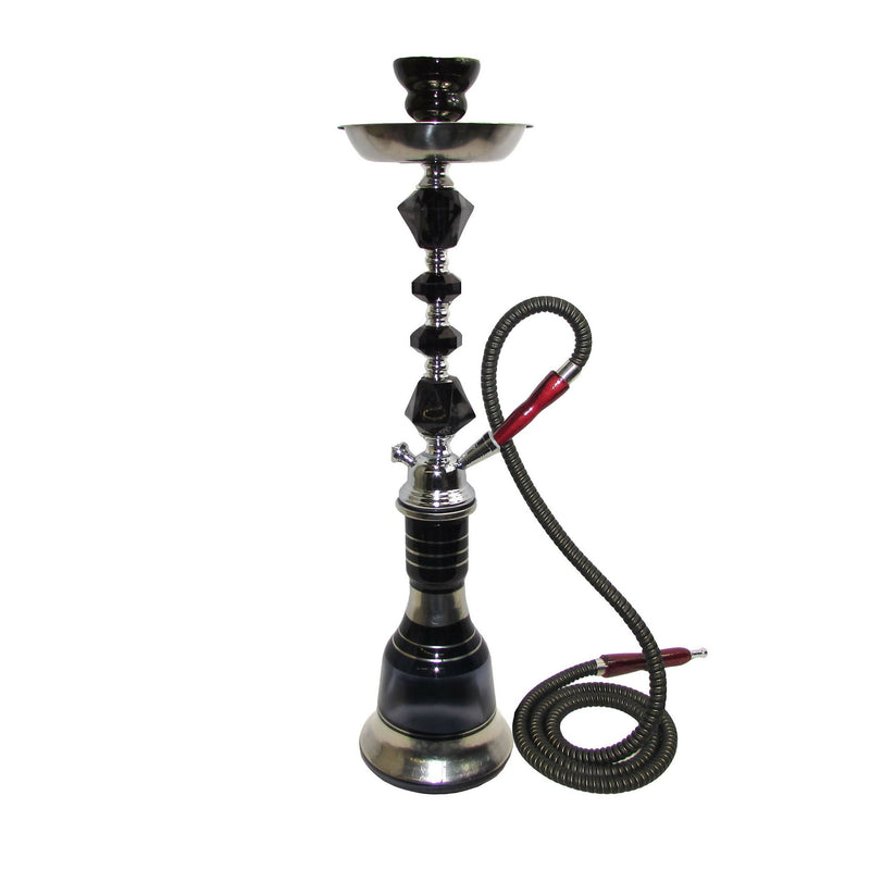 O Zebra Flagship 1 Hose Hookah 28" tall