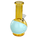 O 6″ Round Base Mini Glass Bong  [JBLMIN-07-1]