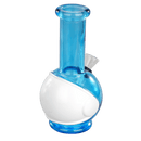O 6″ Round Base Mini Glass Bong  [JBLMIN-07-1]