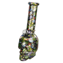O 8″ Skull Printing Glass Bong [JBLX-11-3]