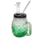 O TOPPUFF® | 5” Pineapple Glass Bong-Surface Plating Colors [JTOP01.1003]