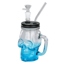 O TOPPUFF® | 6″ Skull Cup Glass Bong – Surface Painting Colors [JTOP01.1006]