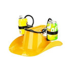 Party Sip Hands-Free Dual Drink Drinking Helmet – Cowboy Hat Glass Bong Canadian Distributor Yellow