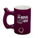 His royal high-ness large purple mug Mug Pipe Roast and Toast Gifts