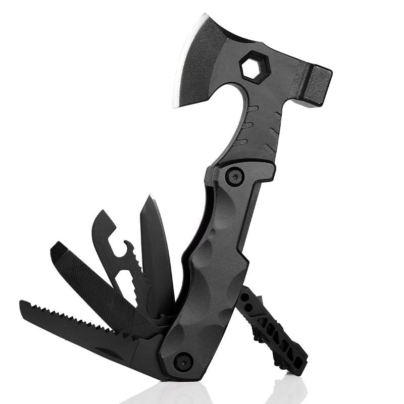 O Multi Functional Portable Axe Tool Stainless Steel Aluminum [KA-62B]