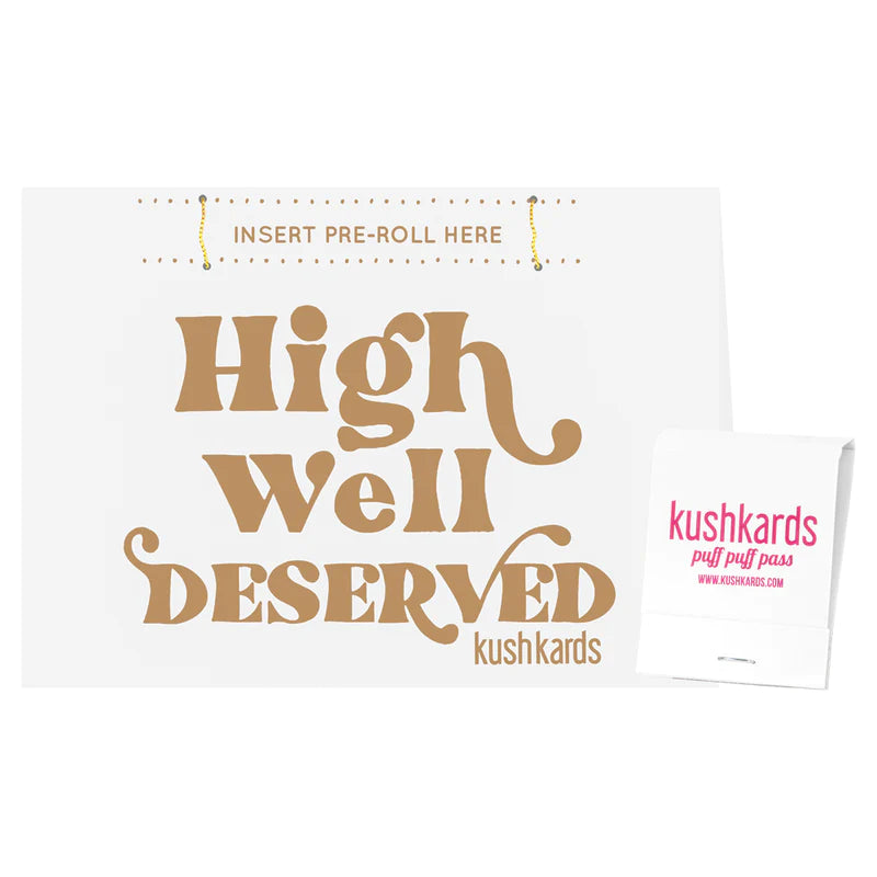 SC Kushkard High Well Deserved Congratulations/Thank You Card