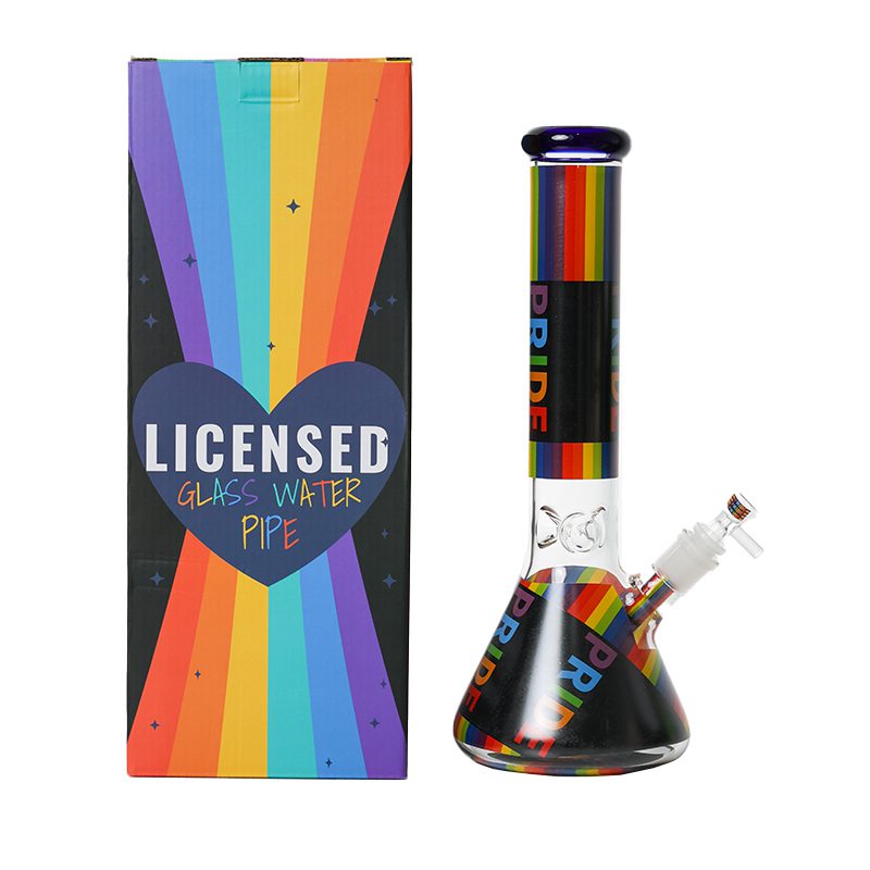 14″ 5MM Glass Beaker Bong – (LGBTQ-00x) Glass Bong Canadian Distributor