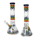 14″ 5MM Glass Beaker Bong – (LGBTQ-00x) Glass Bong Canadian Distributor Design 3