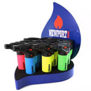 Newport Zero | Double Flame Neon Torch Display of 12 Torch NIBO Distribution
