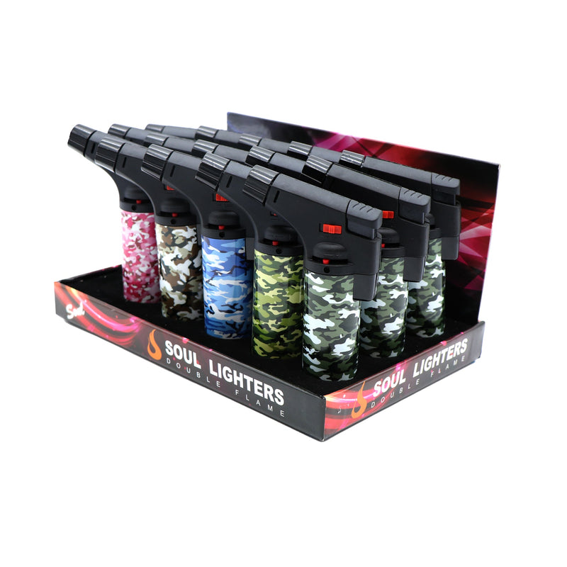 Soul - Camouflage Print Torches
