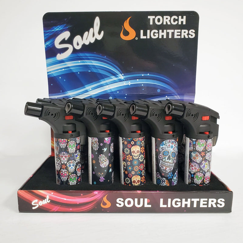 Soul- Torch Sugar Skull Design