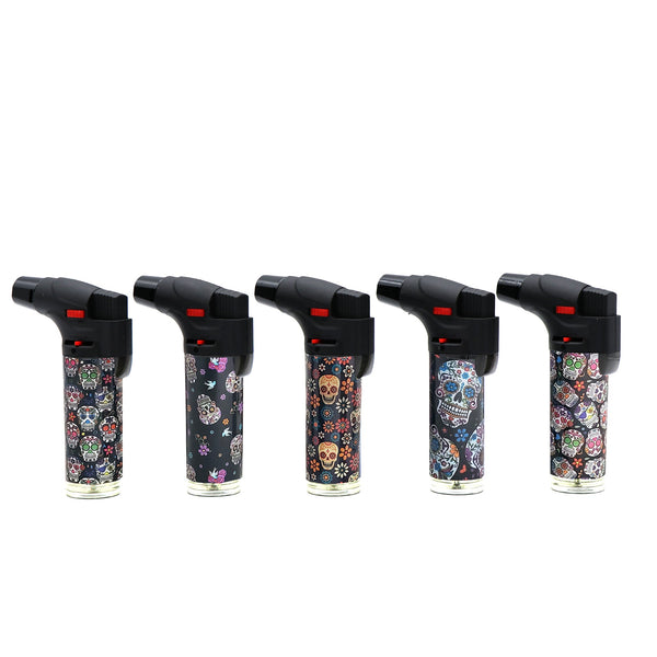 Soul- Torch Sugar Skull Design